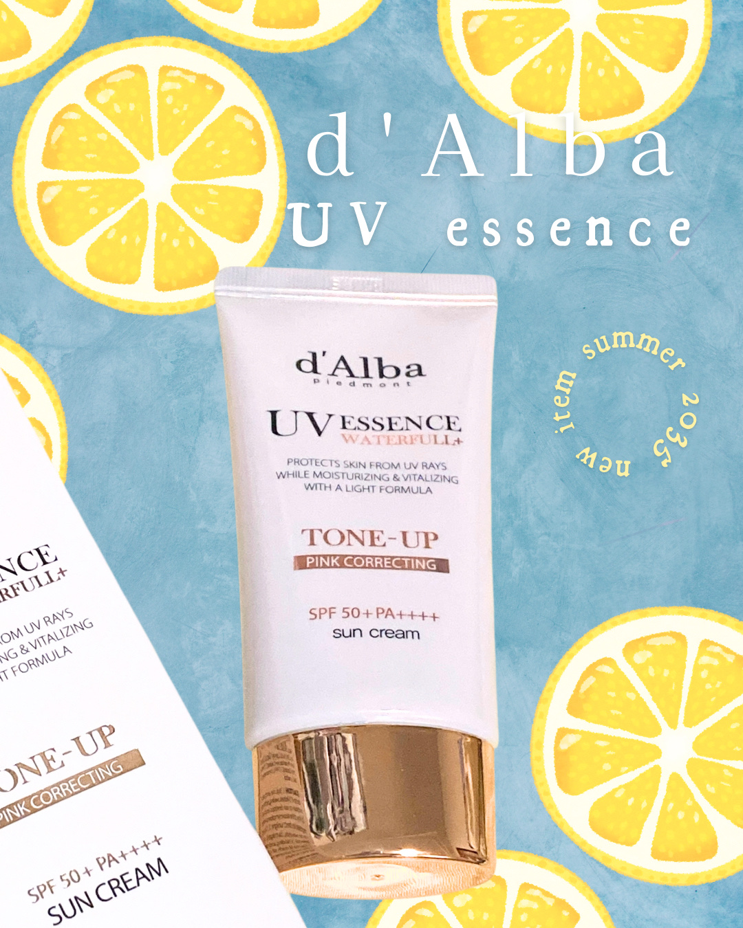 ウォータフルトーンアップサンクリーム/ダルバ/日焼け止めクリームを使ったクチコミ（1枚目）