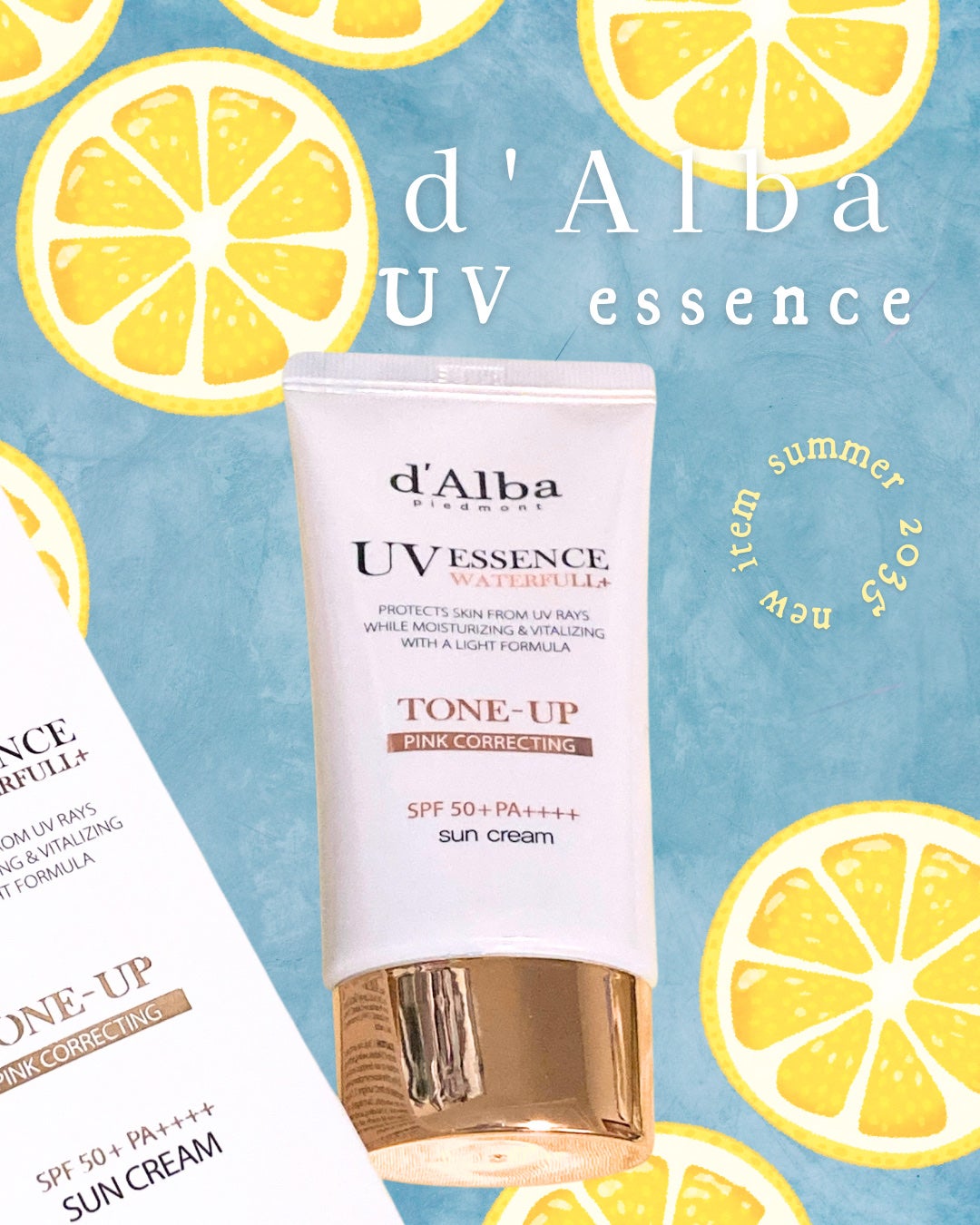 ウォータフルトーンアップサンクリーム/ダルバ/日焼け止めクリームを使ったクチコミ(1枚目)