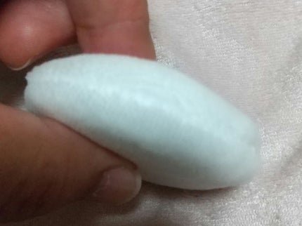 コットンパフN 2P Sサイズ/ロージーローザ/パフ・スポンジを使ったクチコミ(4枚目)