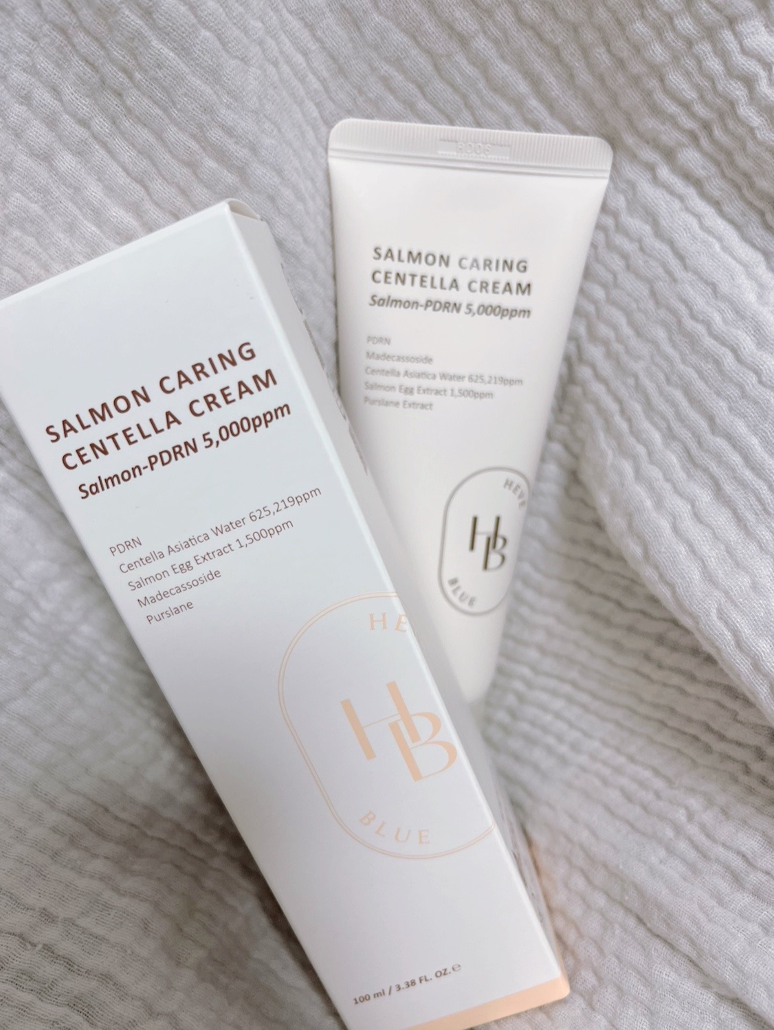 サーモン ケアリング センテラ クリーム /Heve Blue/フェイスクリームを使ったクチコミ（1枚目）