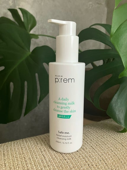 セーフミー リリーフモイスチャー クレンジングミルク /make prem/ミルククレンジングを使ったクチコミ(1枚目)