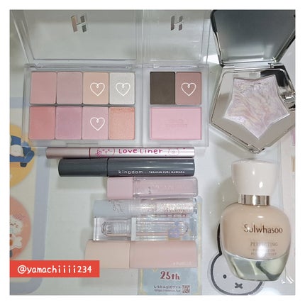 スターダストダイヤモンドハイライトパウダー/PERFECT DIARY/パウダーハイライトを使ったクチコミ(2枚目)