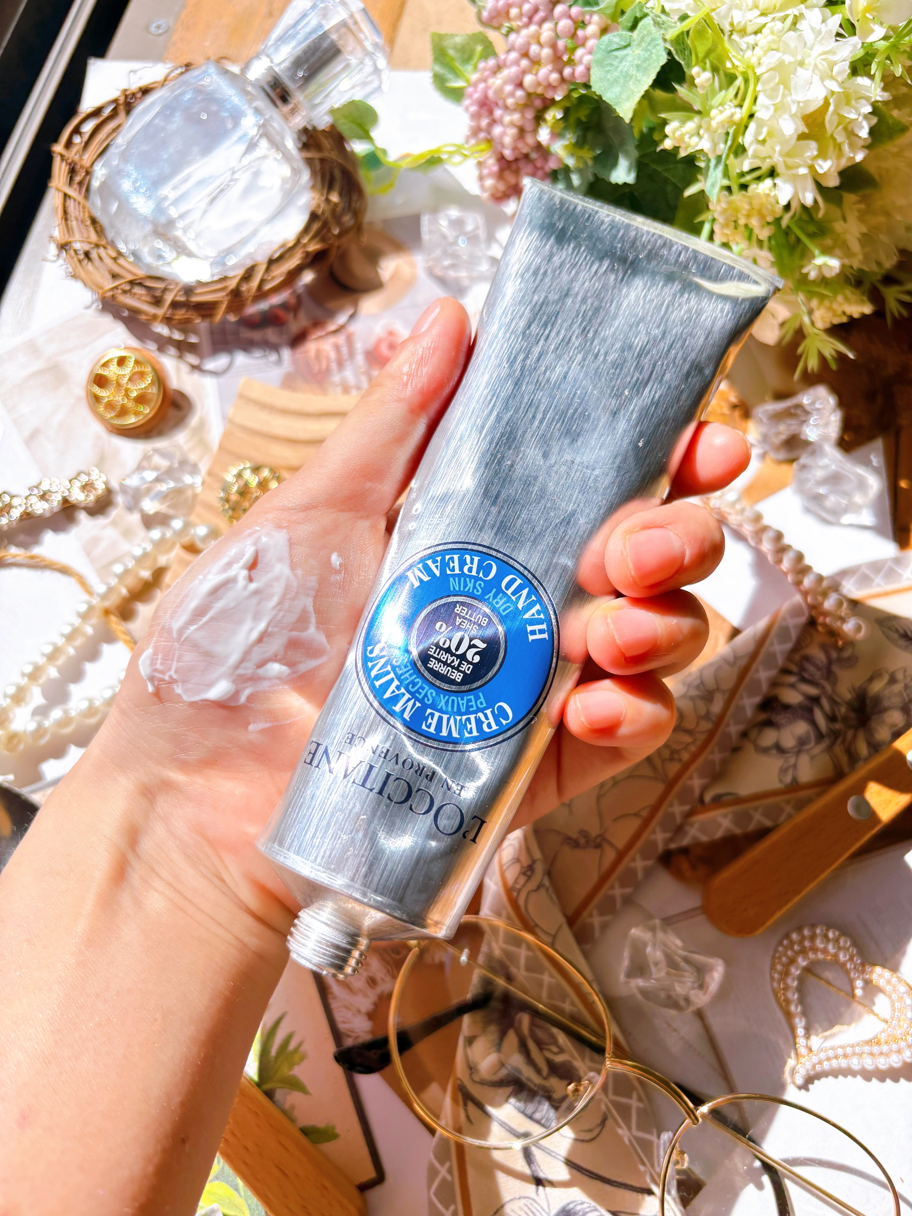 シア ザ・バーム 150ml/L'OCCITANE/ハンドクリームを使ったクチコミ（2枚目）