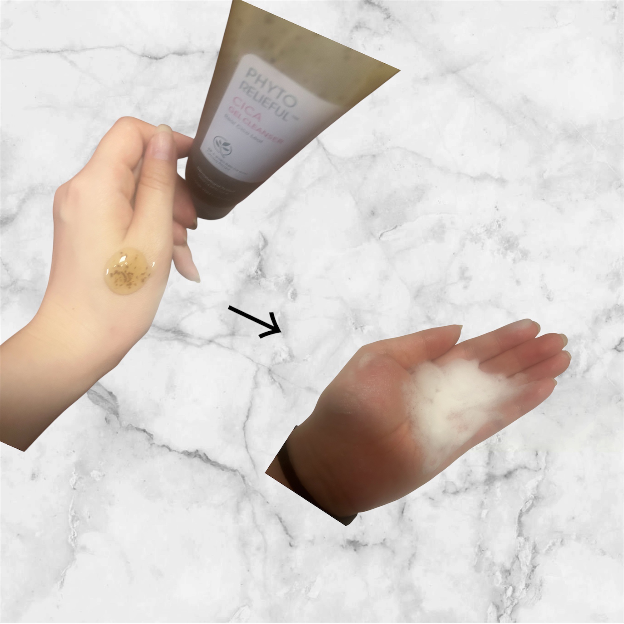 フィトリリーフシカジェルクレンザー/THANK YOU FARMER/その他洗顔料を使ったクチコミ（3枚目）