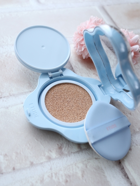 クラウドフィルタークッション/ETUDE/クッションファンデーションを使ったクチコミ（2枚目）