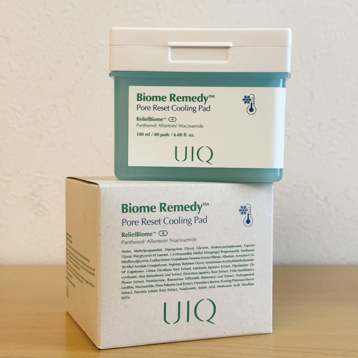 バイオームレメディポアリセットクーリングパッド/UIQ/トナーパッドを使ったクチコミ（1枚目）