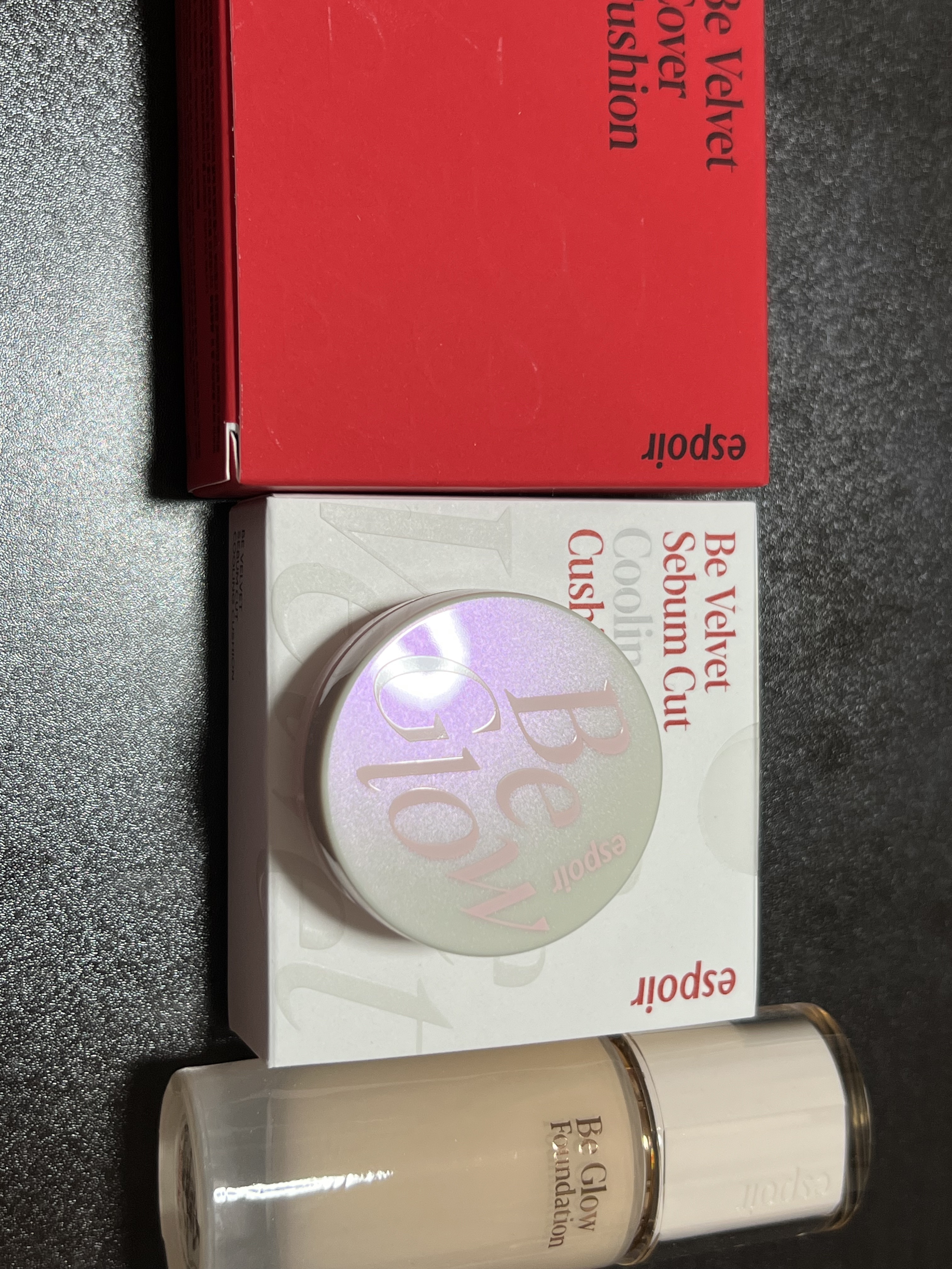 ビーベルベット セバムカットクッション/espoir/プレストパウダーを使ったクチコミ（1枚目）