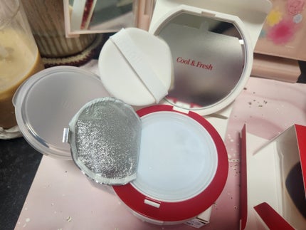 ビーベルベットカバークッション/espoir/クッションファンデーションを使ったクチコミ(5枚目)