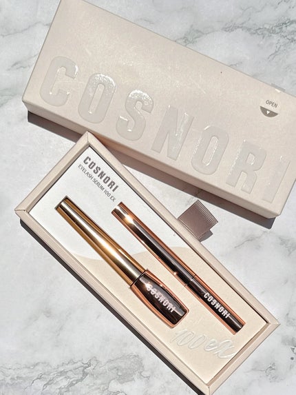 アイラッシュセラム100EX/COSNORI/まつげ美容液を使ったクチコミ(1枚目)