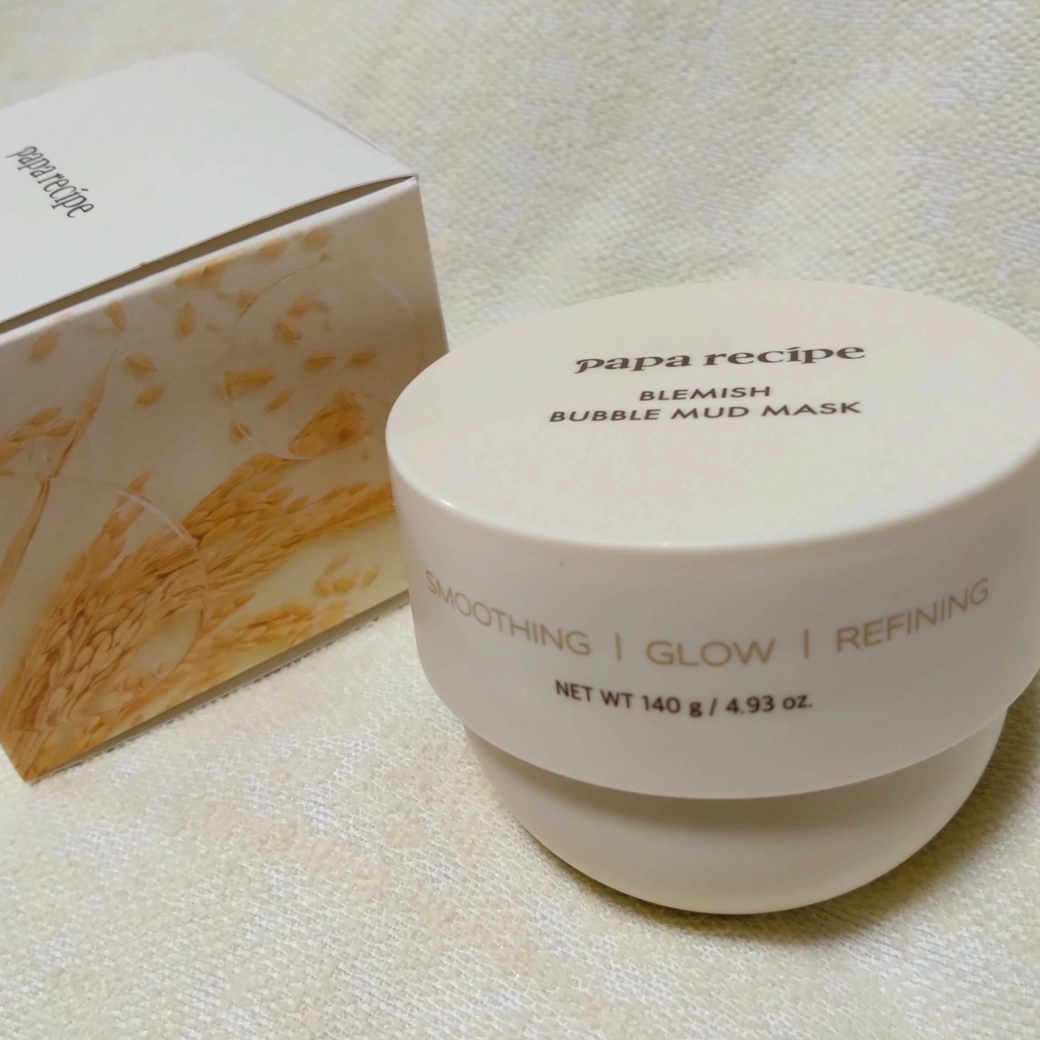 ブレミッシュバブルマッドマスク/PAPA RECIPE/スクラブ・ゴマージュを使ったクチコミ（2枚目）