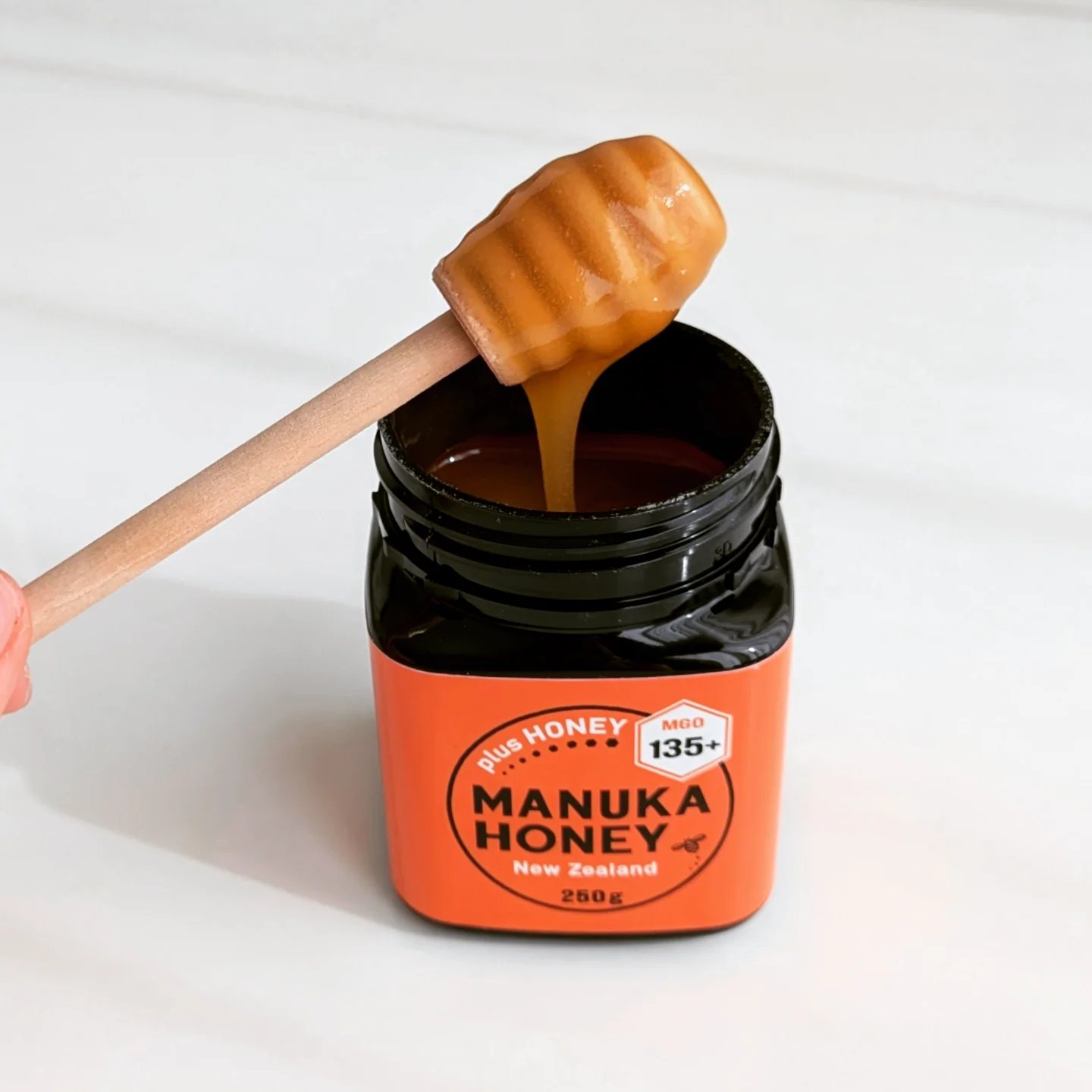 マヌカハニー MGO135+/plusHONEY/食品を使ったクチコミ（2枚目）