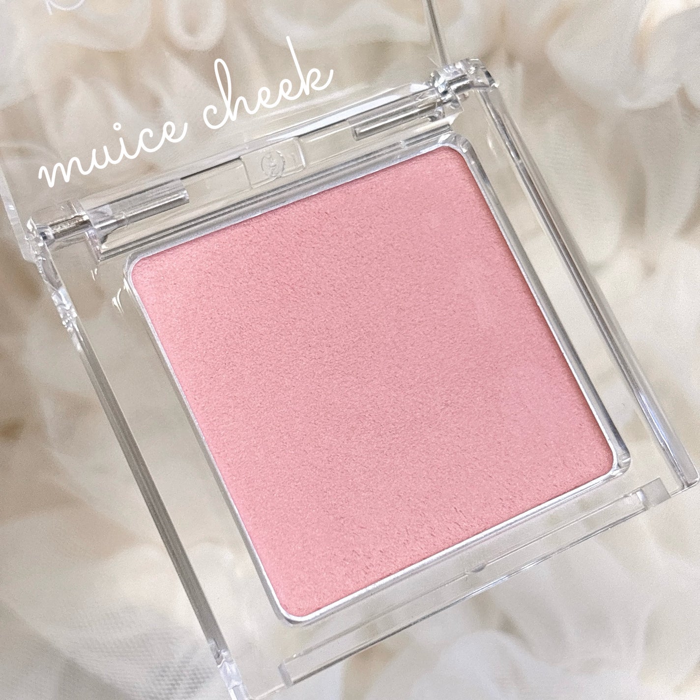 ぽわんチーク/muice/パウダーチークを使ったクチコミ(2枚目)