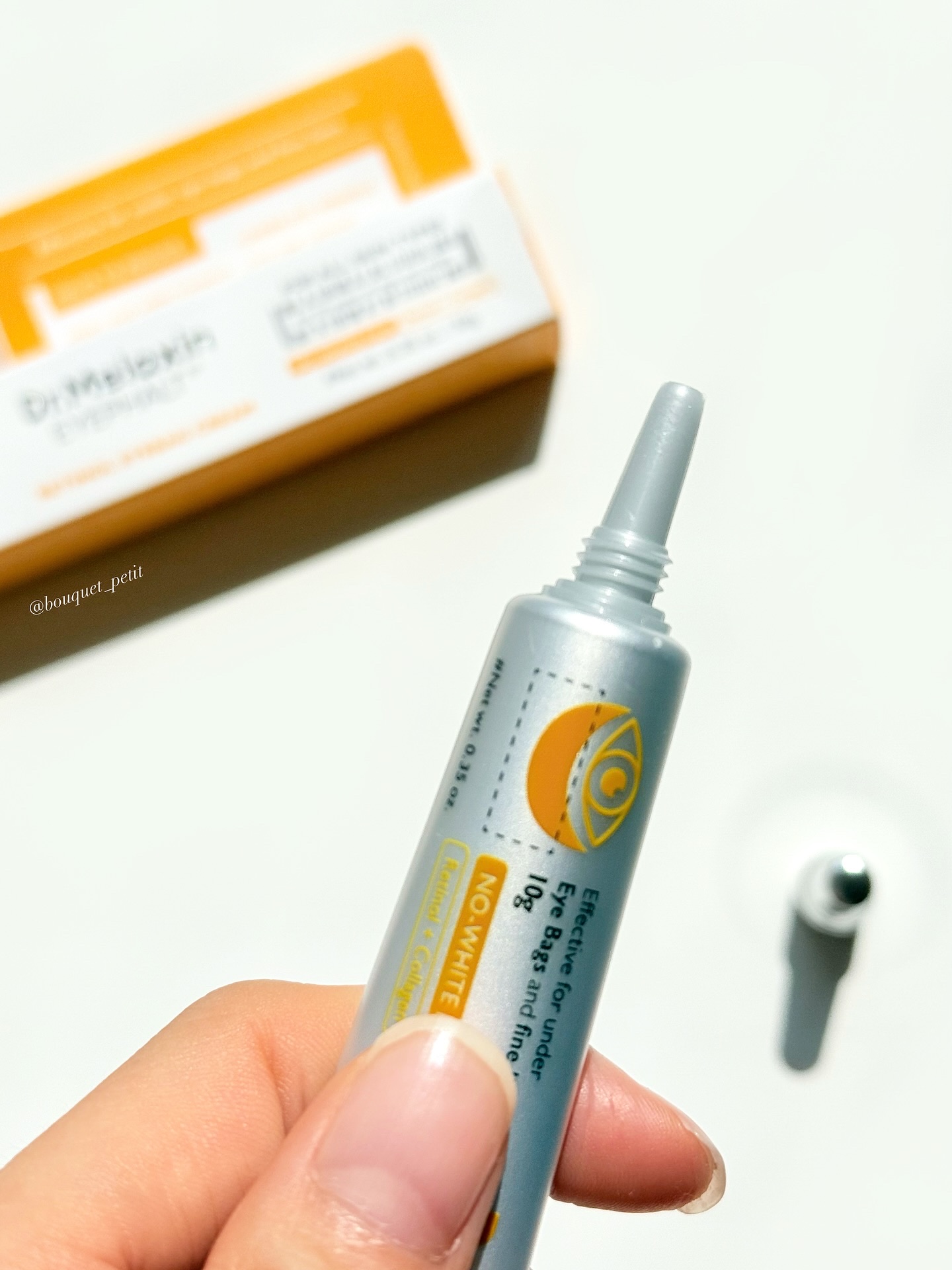 レチノールアイファルトアイバッククリーム/Dr.Melaxin/アイケア・アイクリームを使ったクチコミ（3枚目）