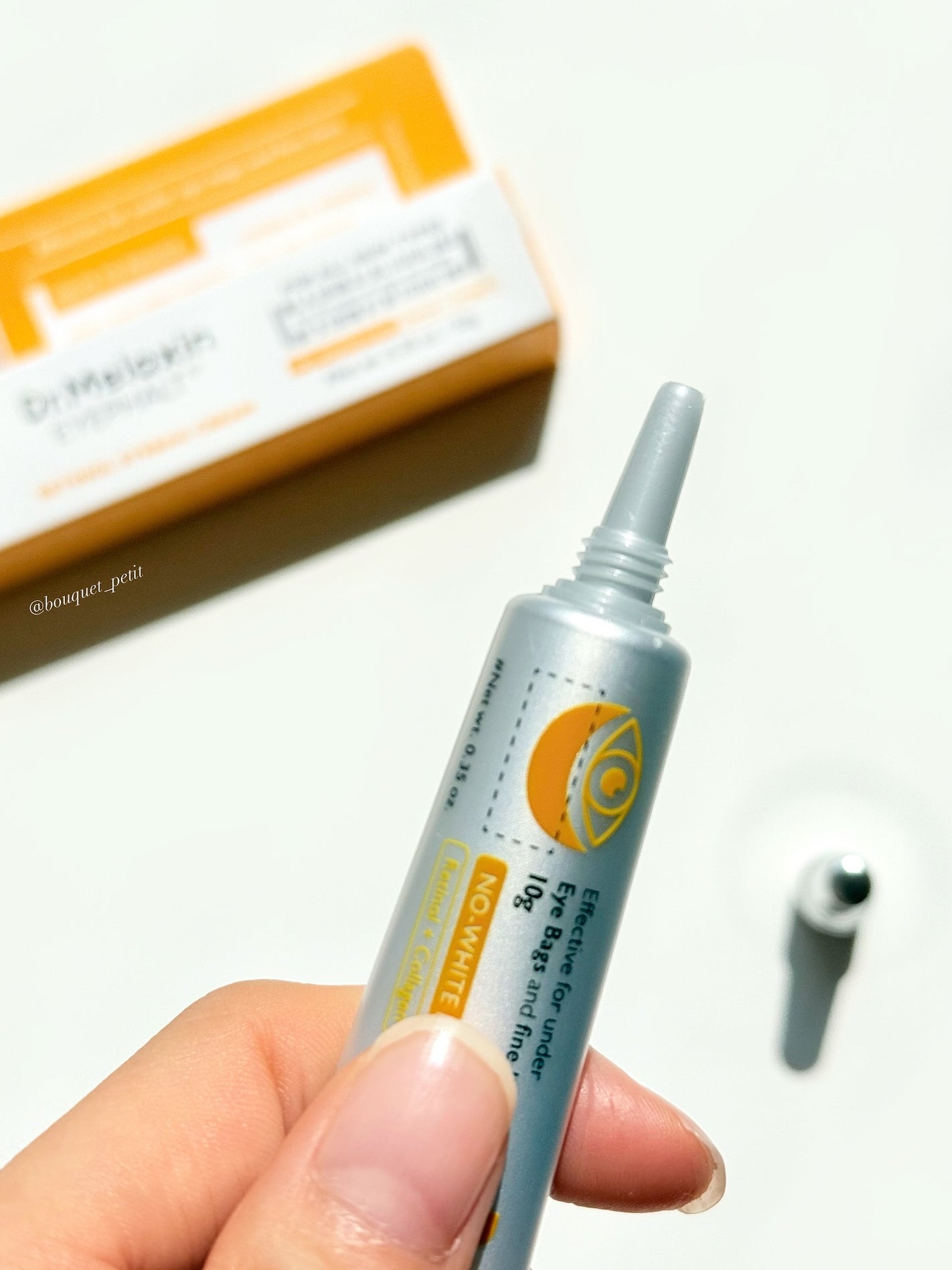 レチノールアイファルトアイバッククリーム/Dr.Melaxin/アイケア・アイクリームを使ったクチコミ(3枚目)