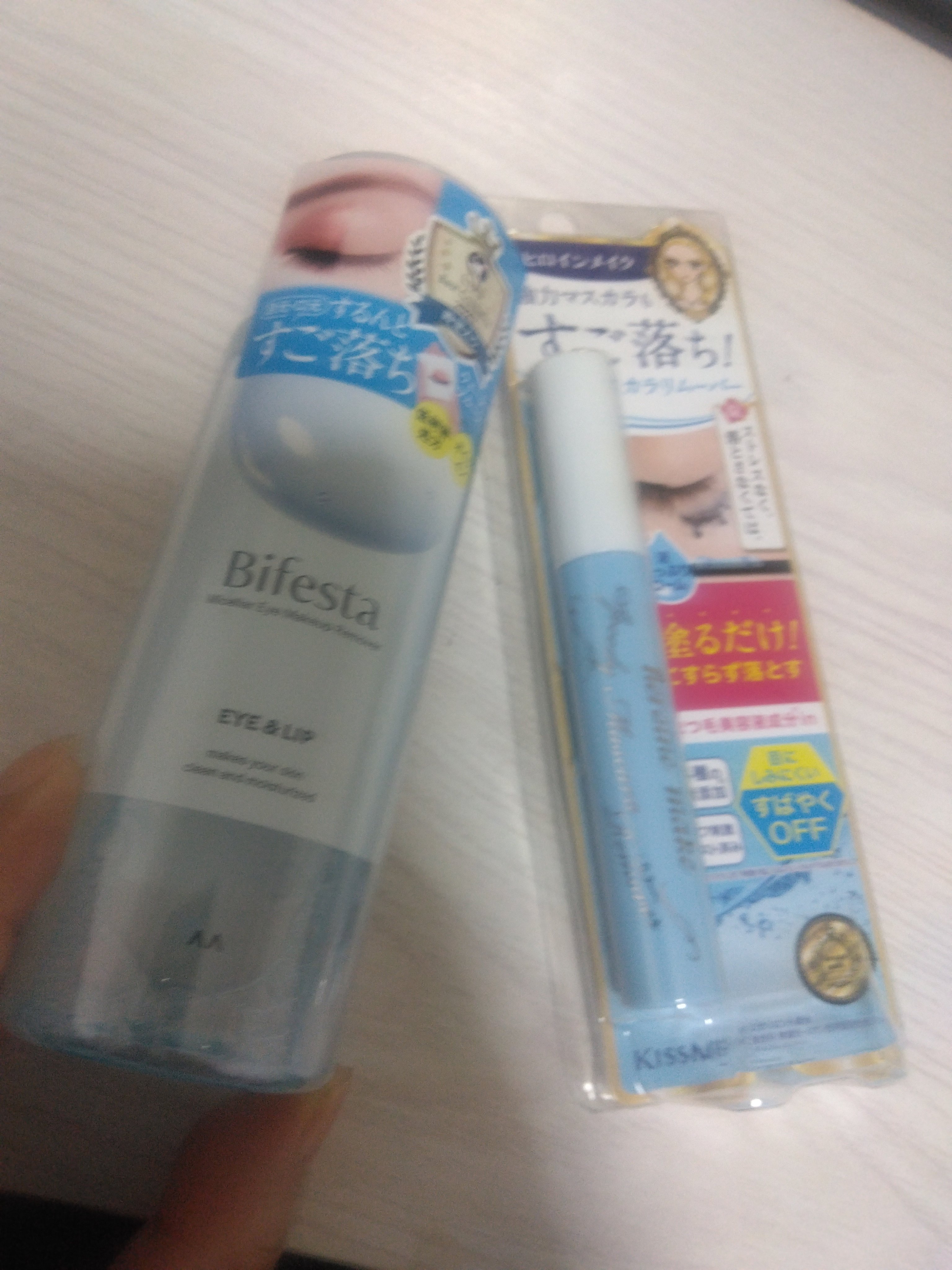 ミセラーアイメイクアップリムーバー/ビフェスタ/ポイントメイクリムーバーを使ったクチコミ（1枚目）