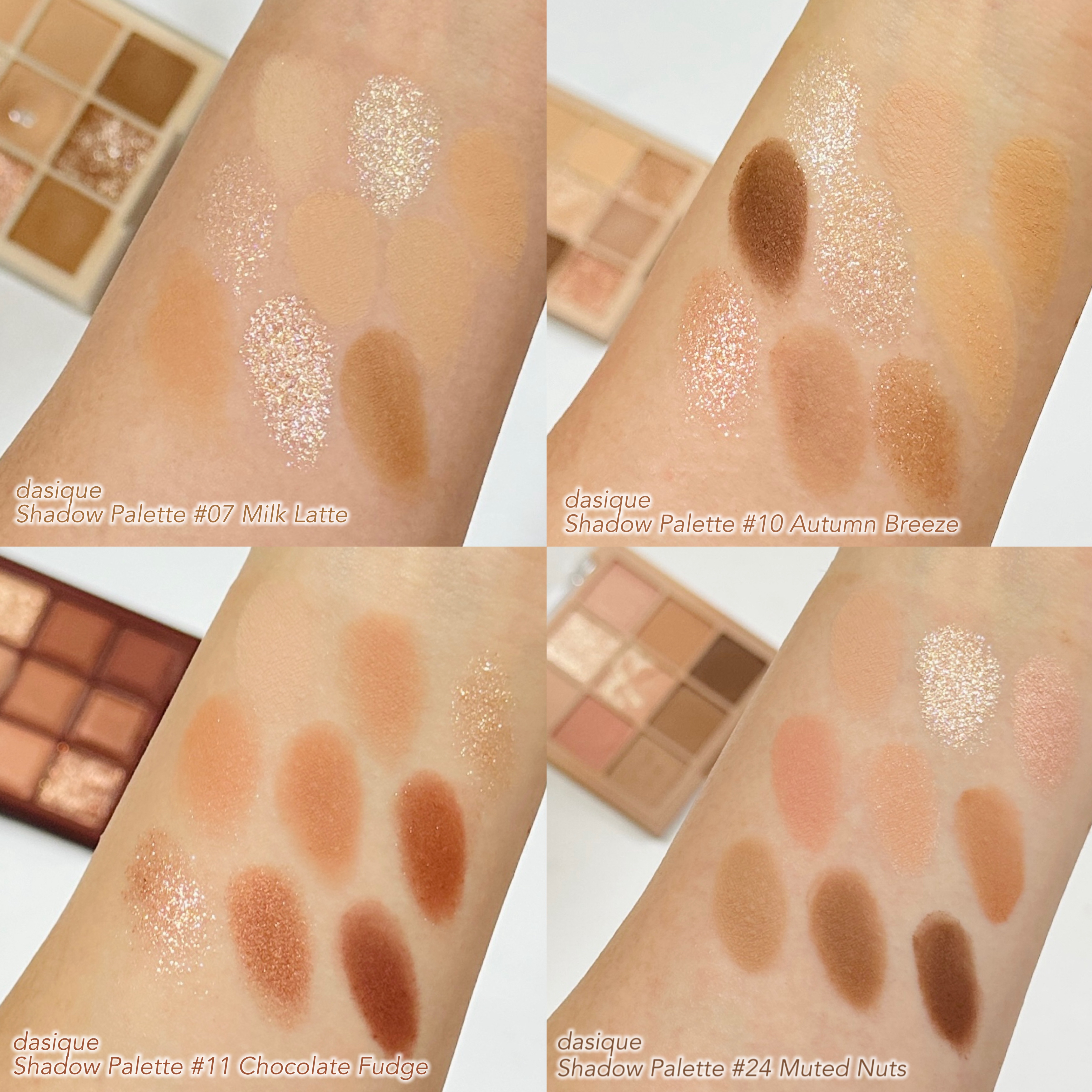 シャドウパレット/dasique/アイシャドウパレットを使ったクチコミ（2枚目）