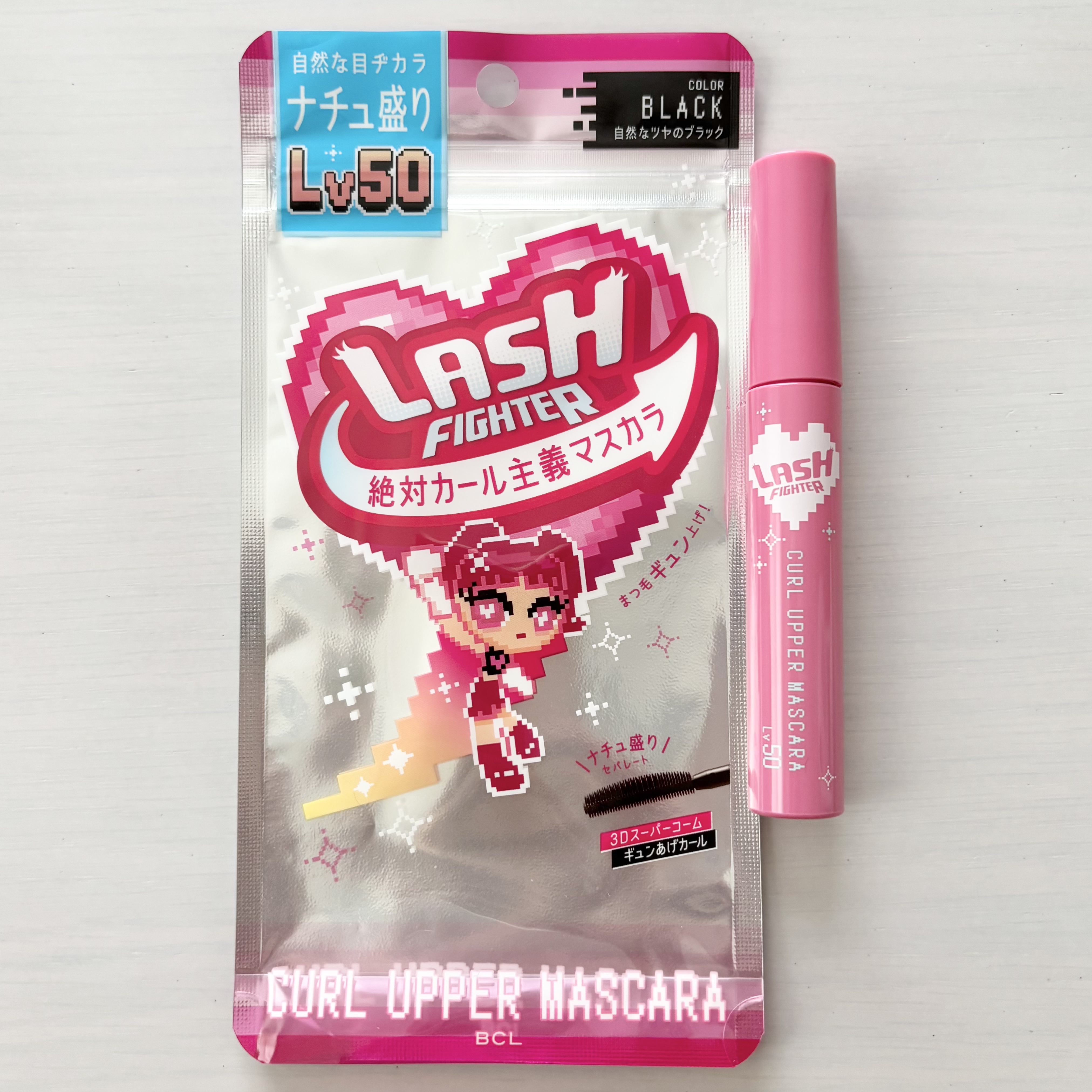 ラッシュファイター　カールアッパーマスカラ　Lv50/ラッシュファイター/マスカラを使ったクチコミ（2枚目）