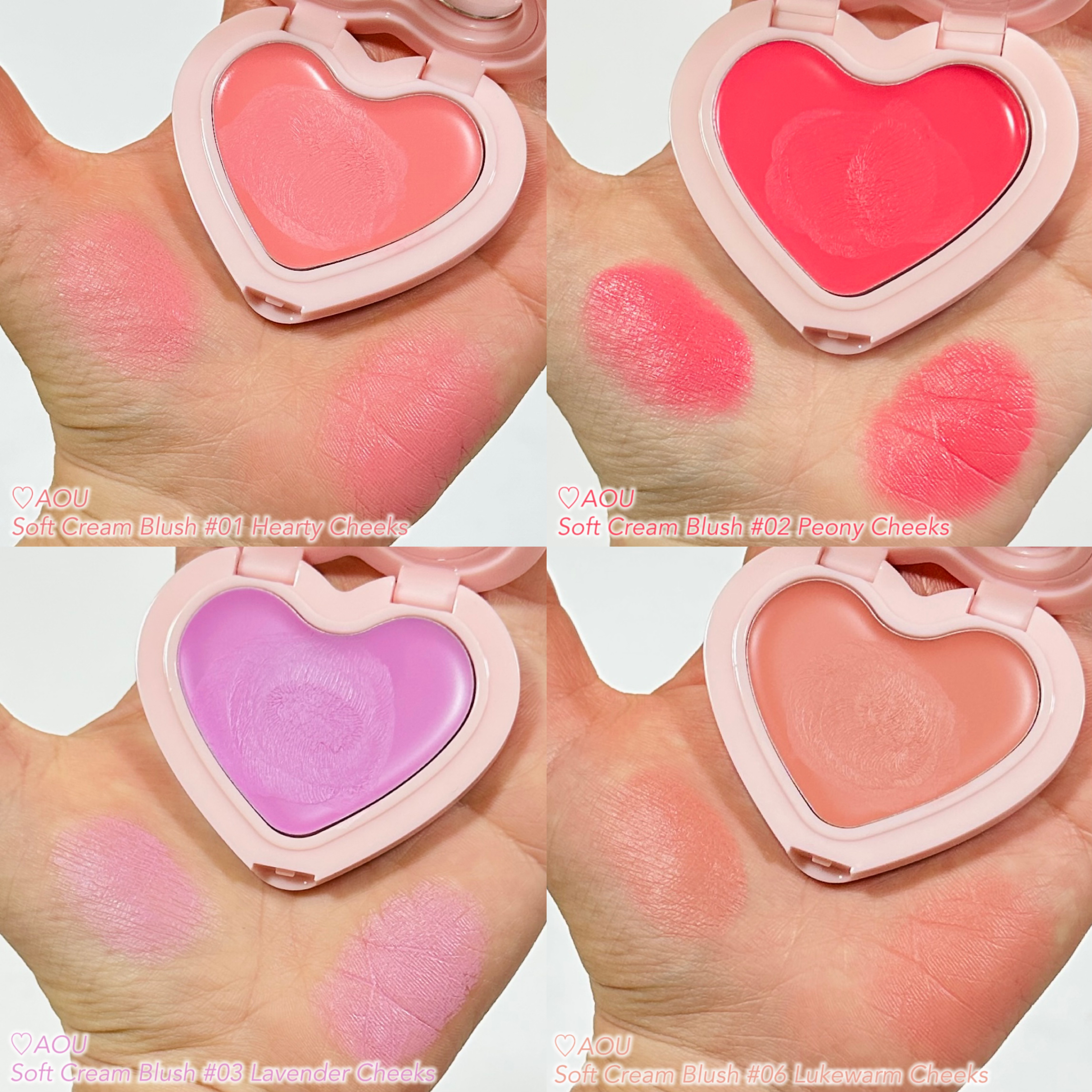 ソフト クリーム チーク/AOU/ジェル・クリームチークを使ったクチコミ（3枚目）