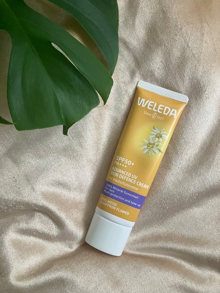 ヴェレダ エーデルワイス UVバリアクリーム/WELEDA/日焼け止めクリームを使ったクチコミ(1枚目)