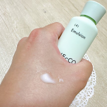 エマルジョン/NEcCO/乳液を使ったクチコミ(4枚目)