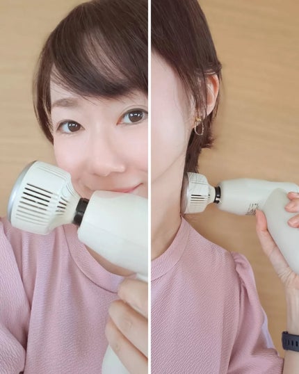 ボディシェイプガン リカバー MCB032/ALINCO FITNESS/マッサージガンを使ったクチコミ(7枚目)