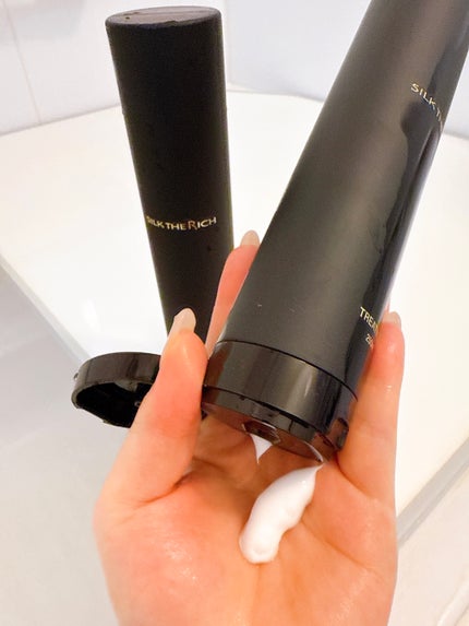 SILK THE RICH スカルプ&リペア シャンプー・トリートメント/SILK THE RICH/市販シャンプーを使ったクチコミ(6枚目)