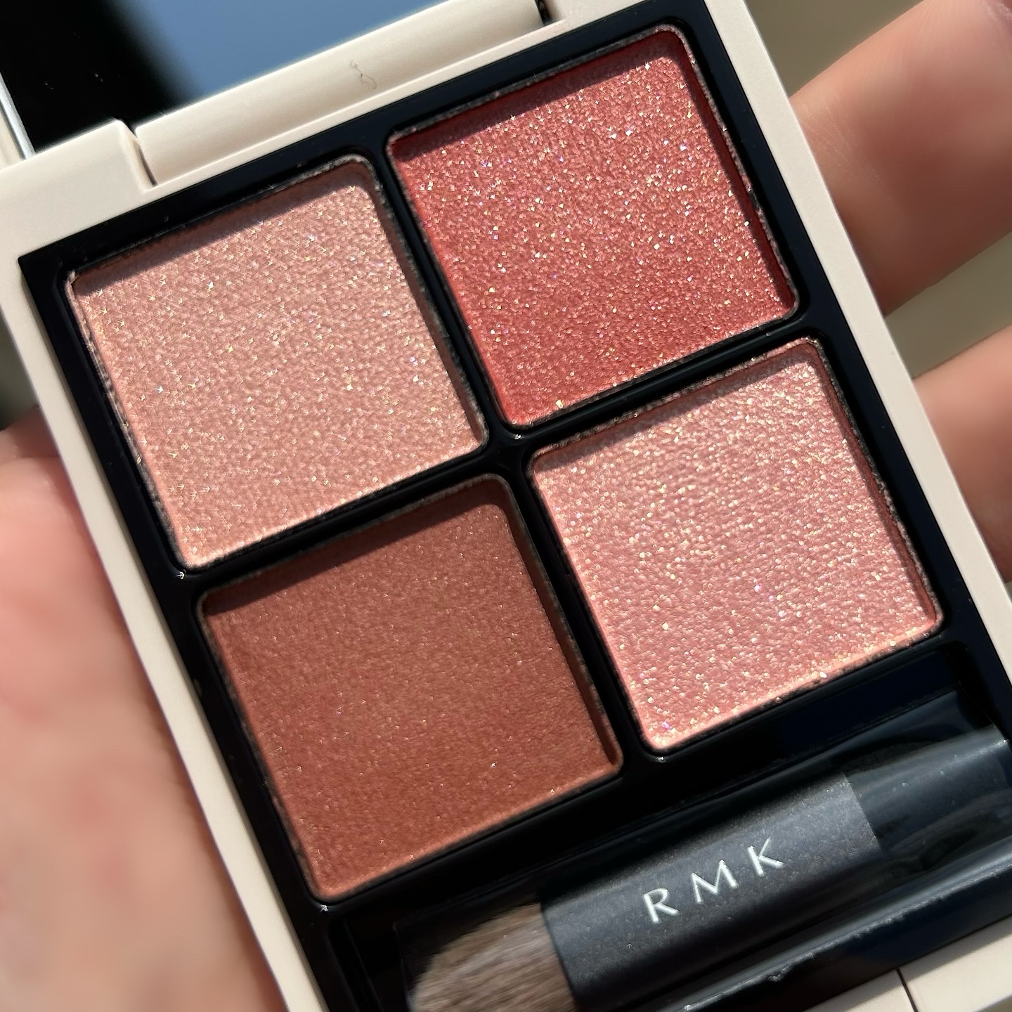 RMK シンクロマティック アイシャドウパレット/RMK/アイシャドウパレットを使ったクチコミ（1枚目）