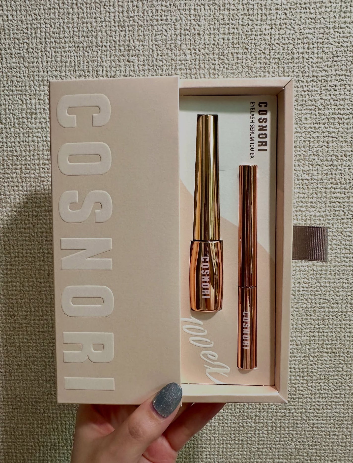 アイラッシュセラム100EX/COSNORI/まつげ美容液を使ったクチコミ(3枚目)