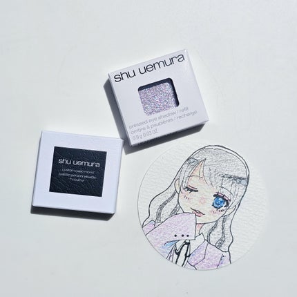 プレスド アイシャドー(レフィル) W ラストラス ライラック/shu uemura/単色アイシャドウの画像