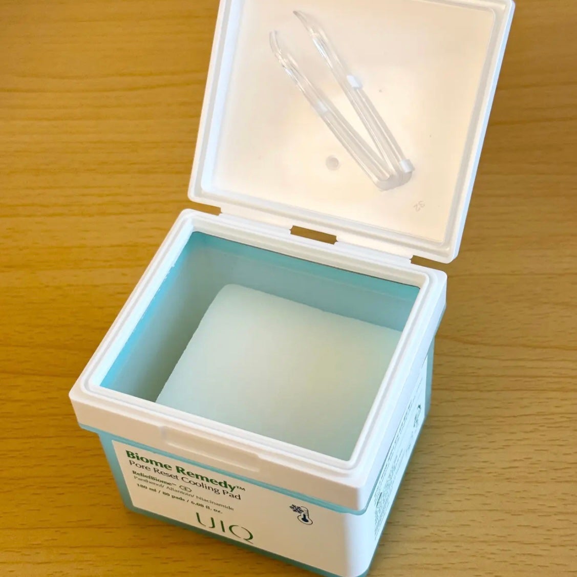 バイオームレメディポアリセットクーリングパッド/UIQ/トナーパッドを使ったクチコミ(2枚目)