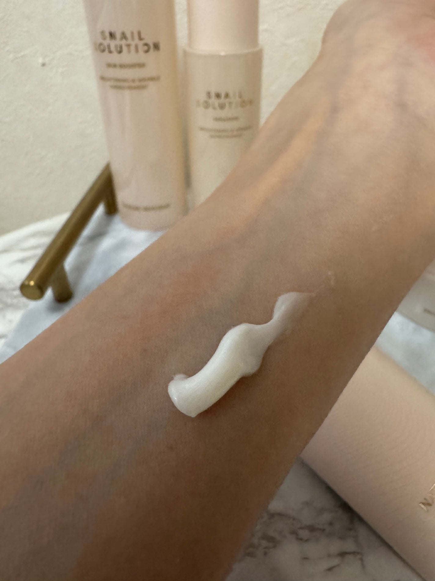 スネイルソリューションクリーム/ネイチャーリパブリック/フェイスクリームを使ったクチコミ(7枚目)