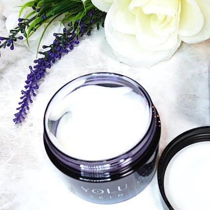 ヨル スキン オーバーナイトジェルクリーム クリア/YOLU/フェイスクリームを使ったクチコミ(3枚目)