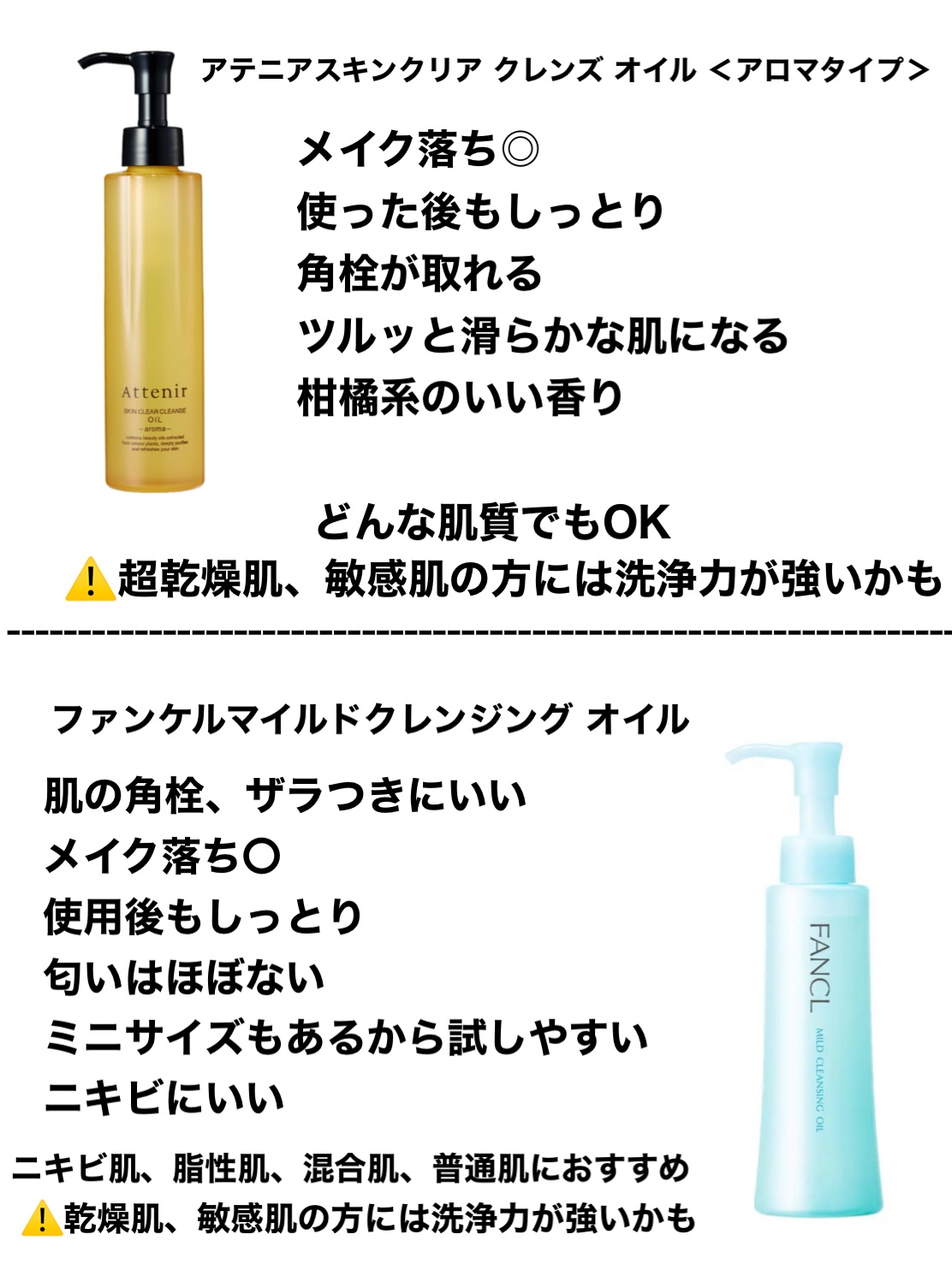 マイルドクレンジング オイル/ファンケル/オイルクレンジングを使ったクチコミ（2枚目）