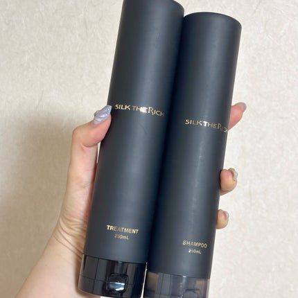 SILK THE RICH スカルプ&リペア シャンプー・トリートメント/SILK THE RICH/市販シャンプーを使ったクチコミ(4枚目)