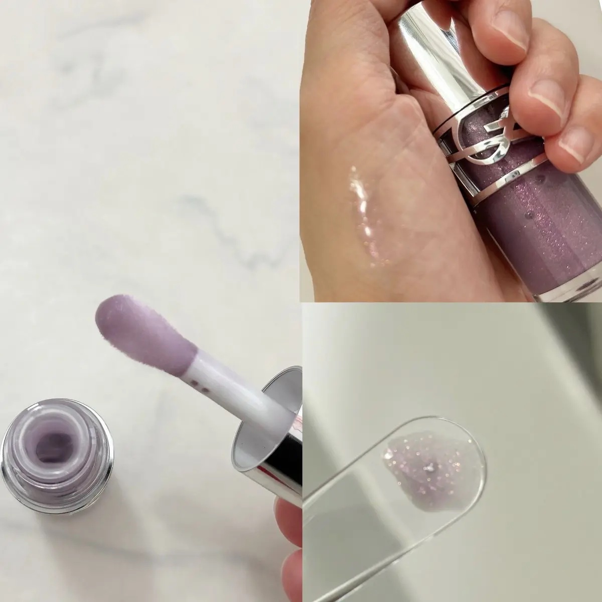 YSL ラブシャイン グロスプランパー #1 サンダー スティーラー/YVES SAINT LAURENT BEAUTE/リップグロスを使ったクチコミ（2枚目）