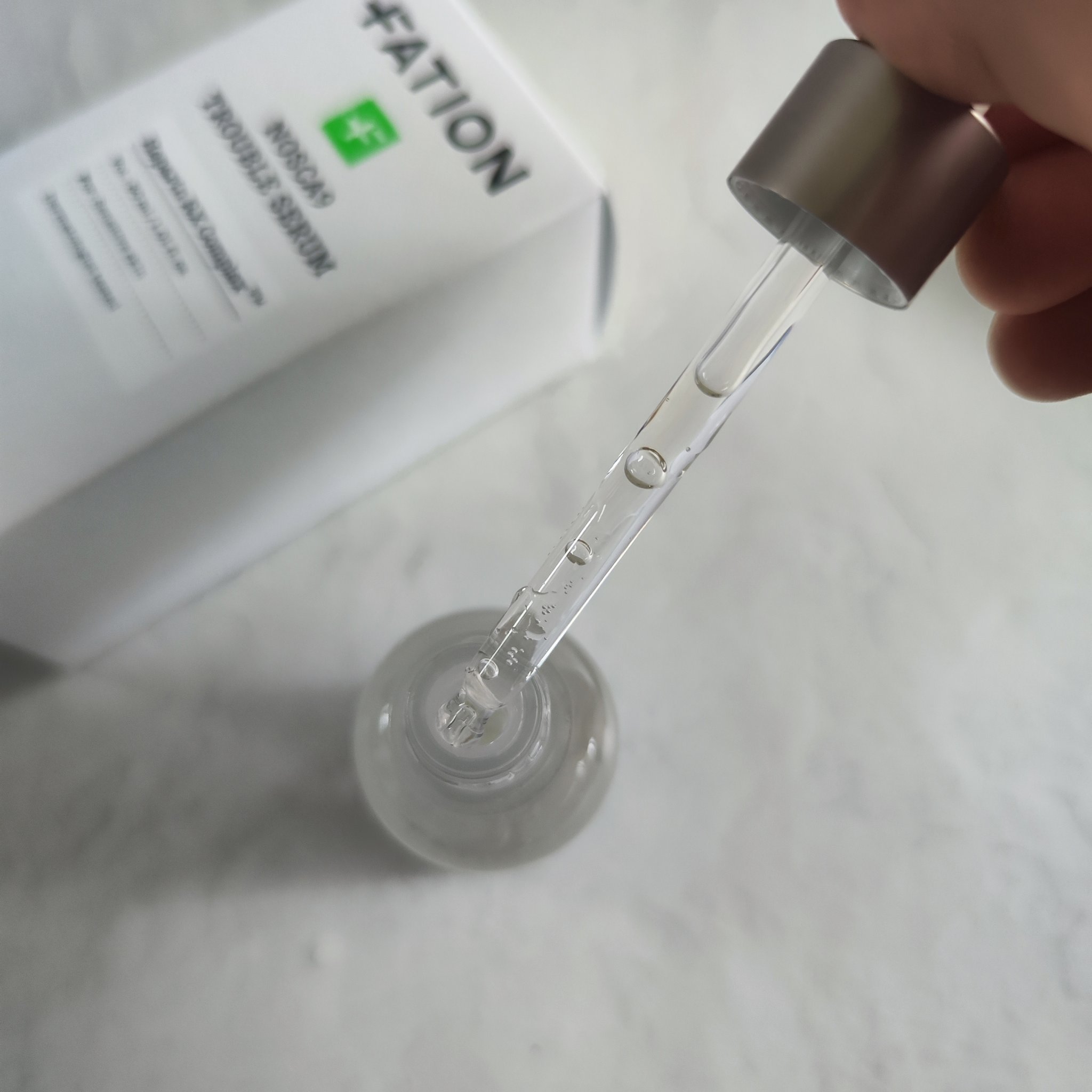 ノスカナイン トラブル セラム/FATION/美容液を使ったクチコミ（3枚目）