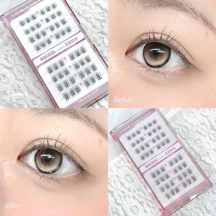 keybo BBiBBi LASH/keybo/つけまつげを使ったクチコミ(1枚目)