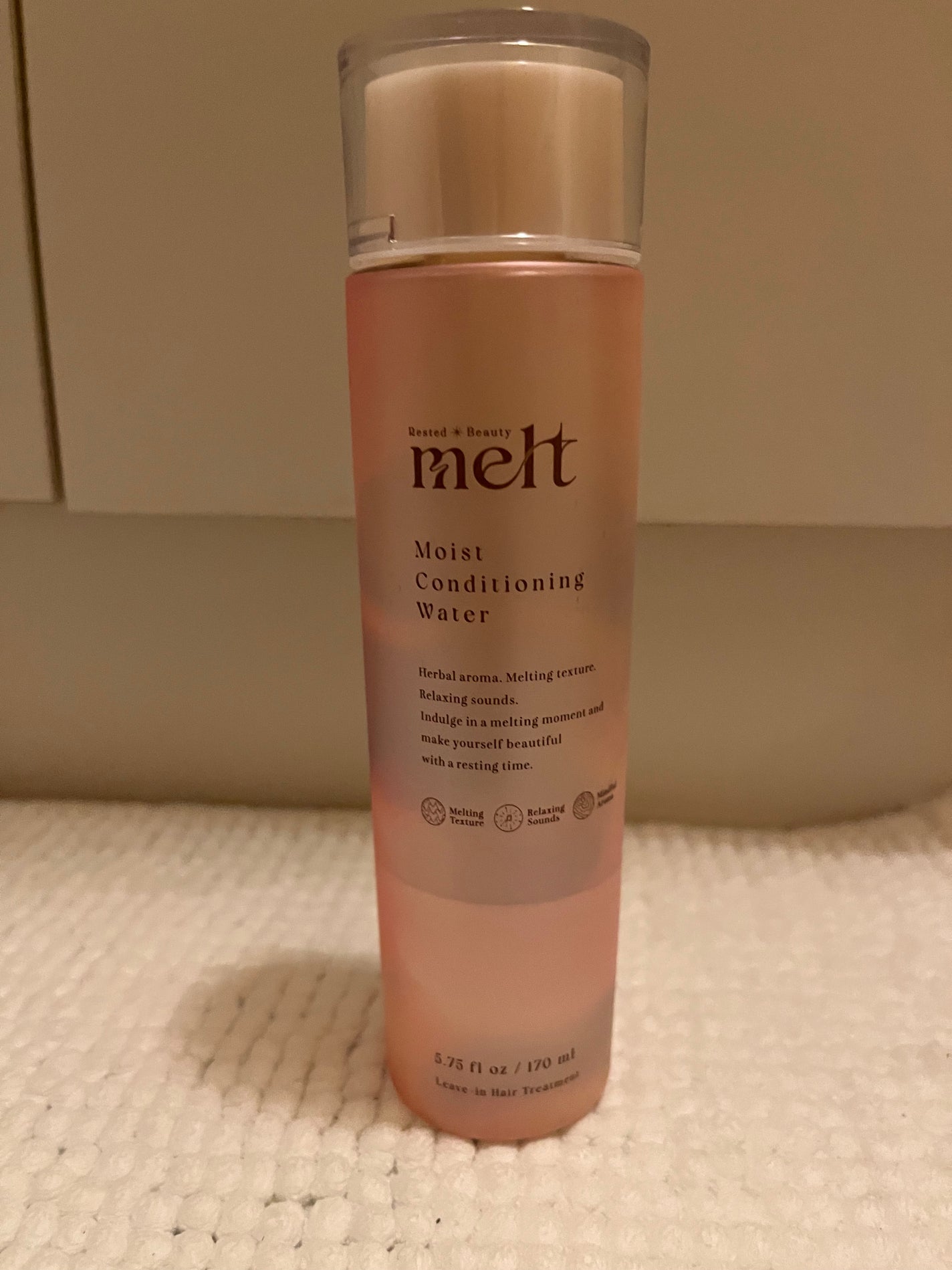 メルト モイストコンディショニングウォーター/melt/アウトバストリートメントを使ったクチコミ(1枚目)