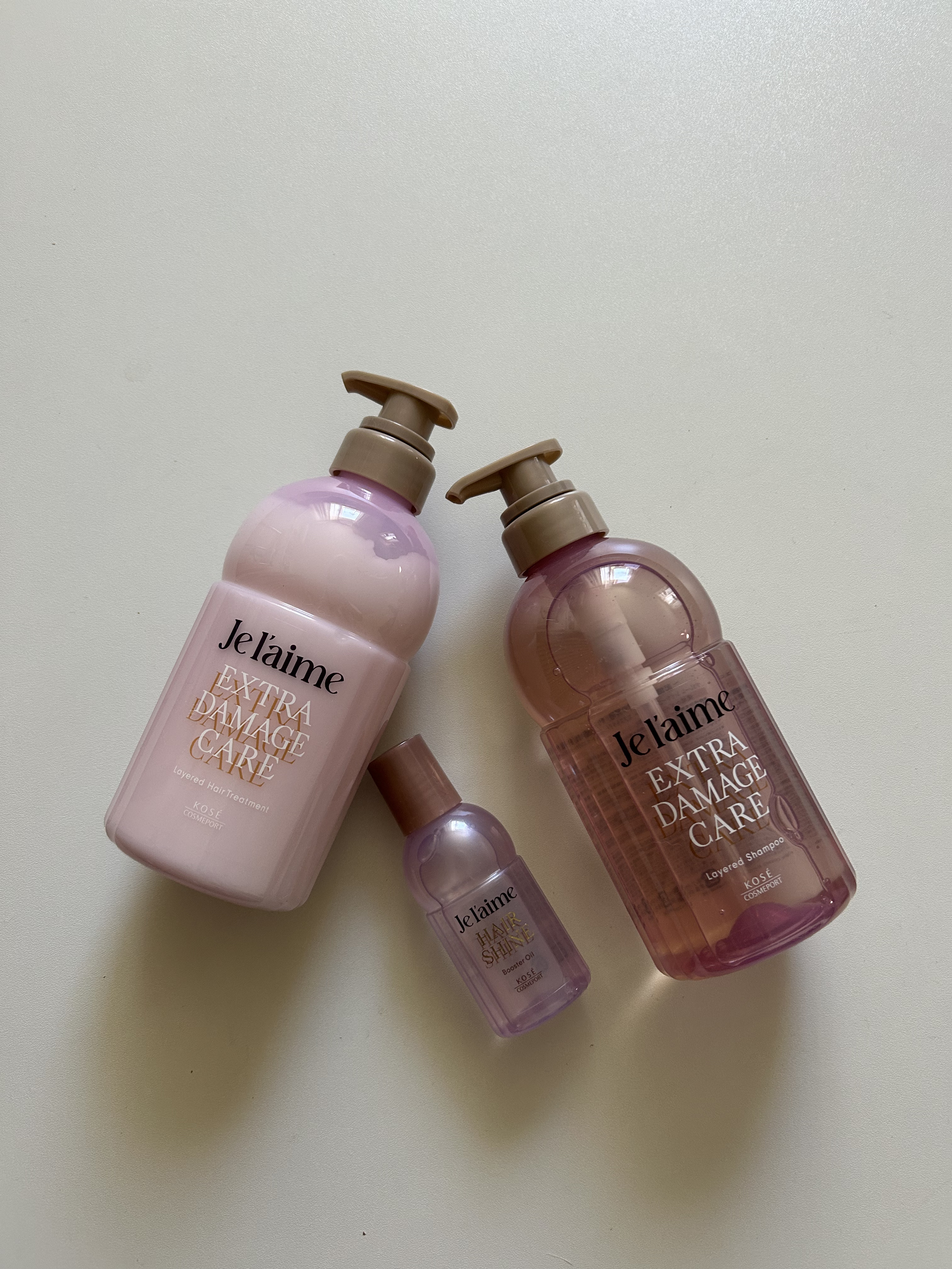 ジュレーム レイヤード シャンプー/ヘアトリートメント （エクストラダメージケア）/Je l'aime/市販シャンプーを使ったクチコミ（2枚目）