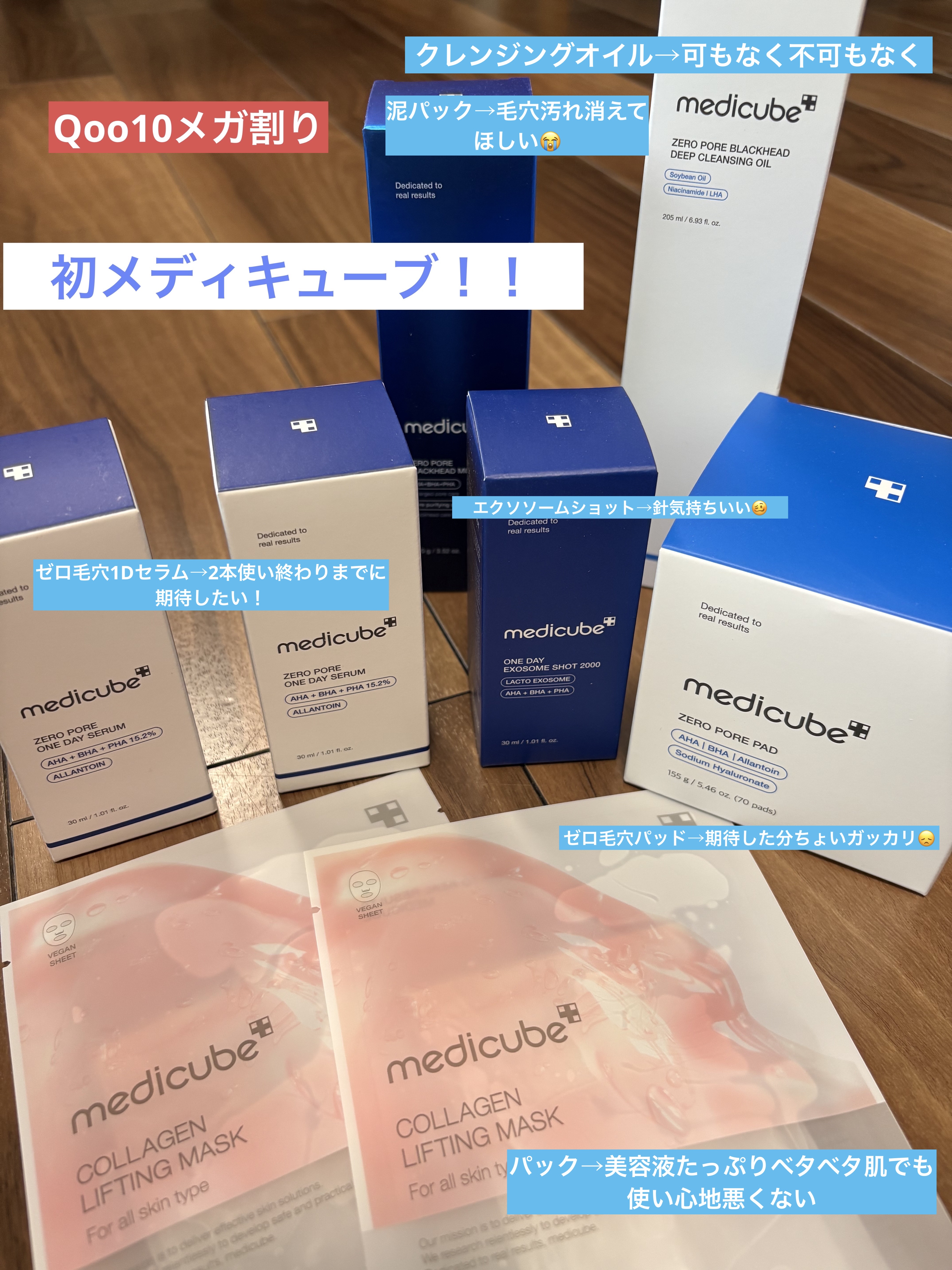 ゼロ毛穴クレンジングオイル/MEDICUBE/オイルクレンジングを使ったクチコミ（1枚目）