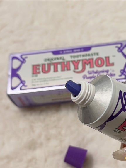 ホワイトニングパープルコレクター歯磨き粉/EUTHYMOL/その他を使ったクチコミ(2枚目)