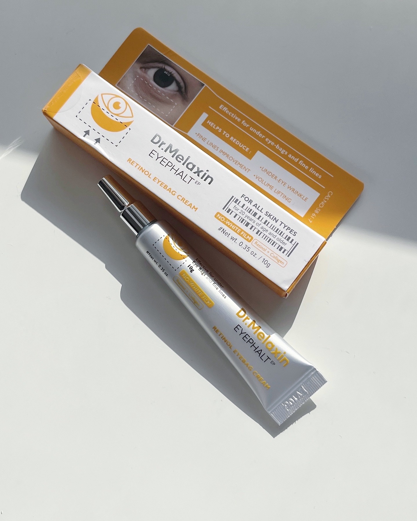 レチノールアイファルトアイバッククリーム/Dr.Melaxin/アイケア・アイクリームを使ったクチコミ（2枚目）