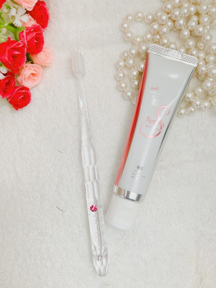 アパガードクリスタル歯ブラシ/アパガード/歯ブラシを使ったクチコミ（3枚目）