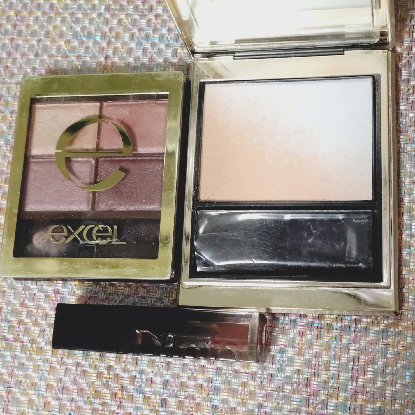 スキニーリッチシャドウ/excel/アイシャドウパレットを使ったクチコミ(1枚目)