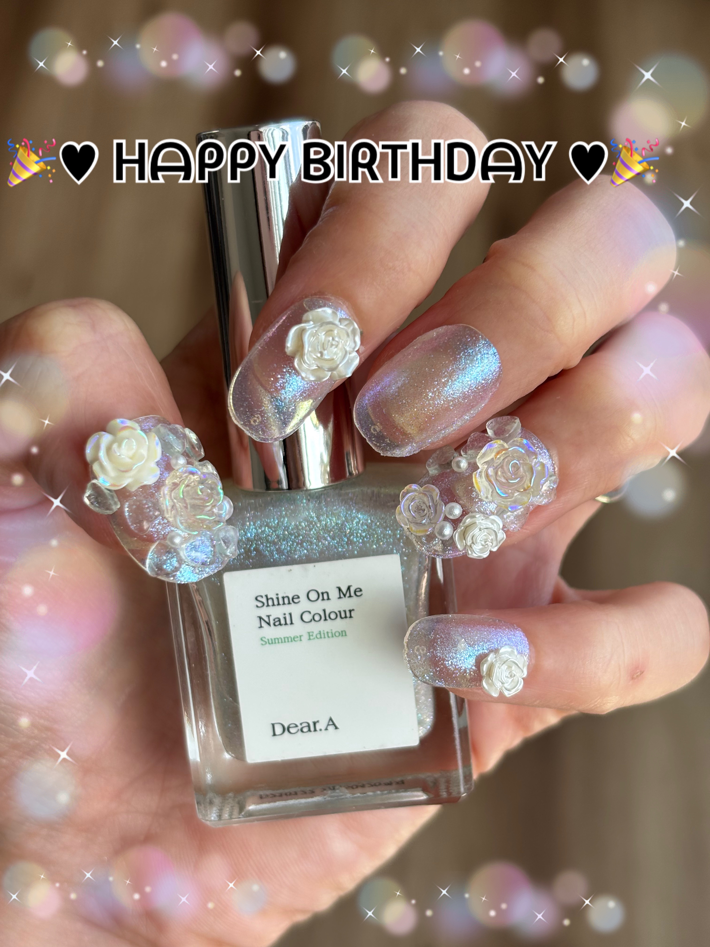 シャインオンミーネイルカラー/Dear.A/マニキュアを使ったクチコミ（1枚目）