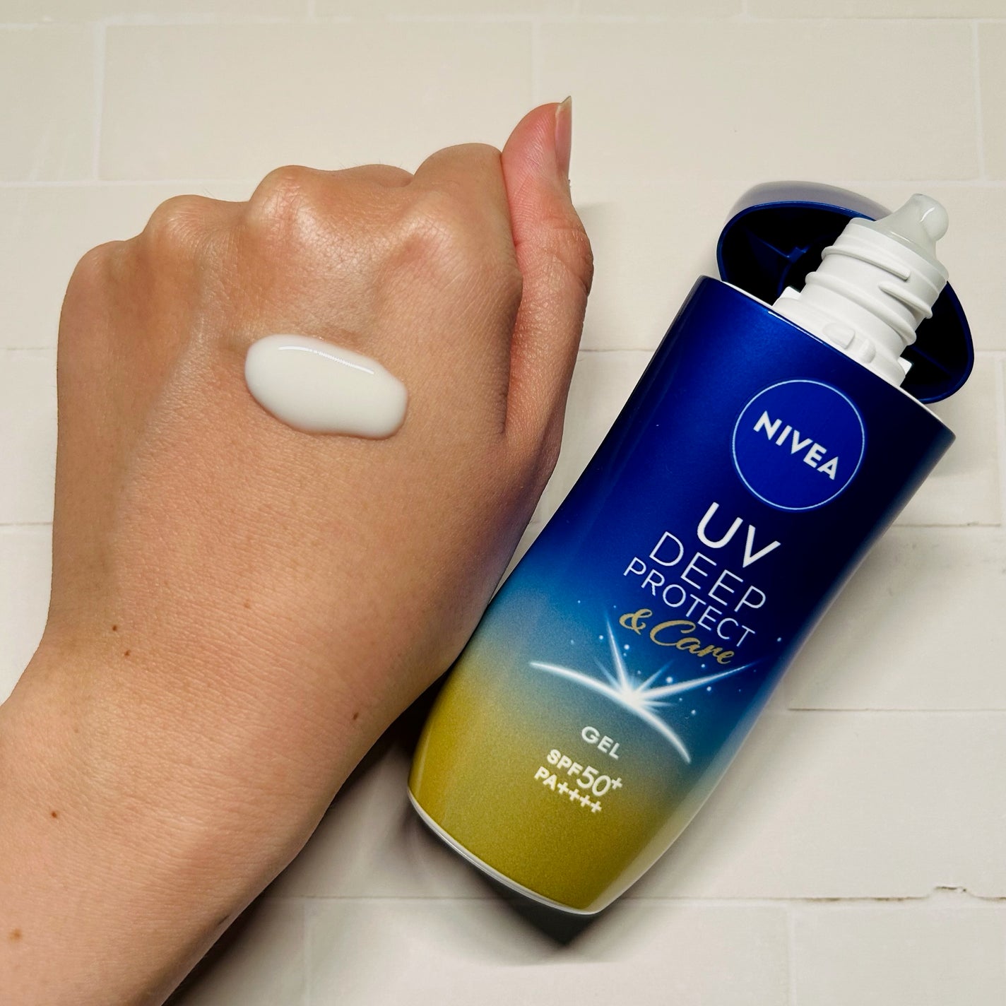 ニベアUV ディープ プロテクト&ケア ジェル/ニベア/日焼け止めジェルを使ったクチコミ(2枚目)