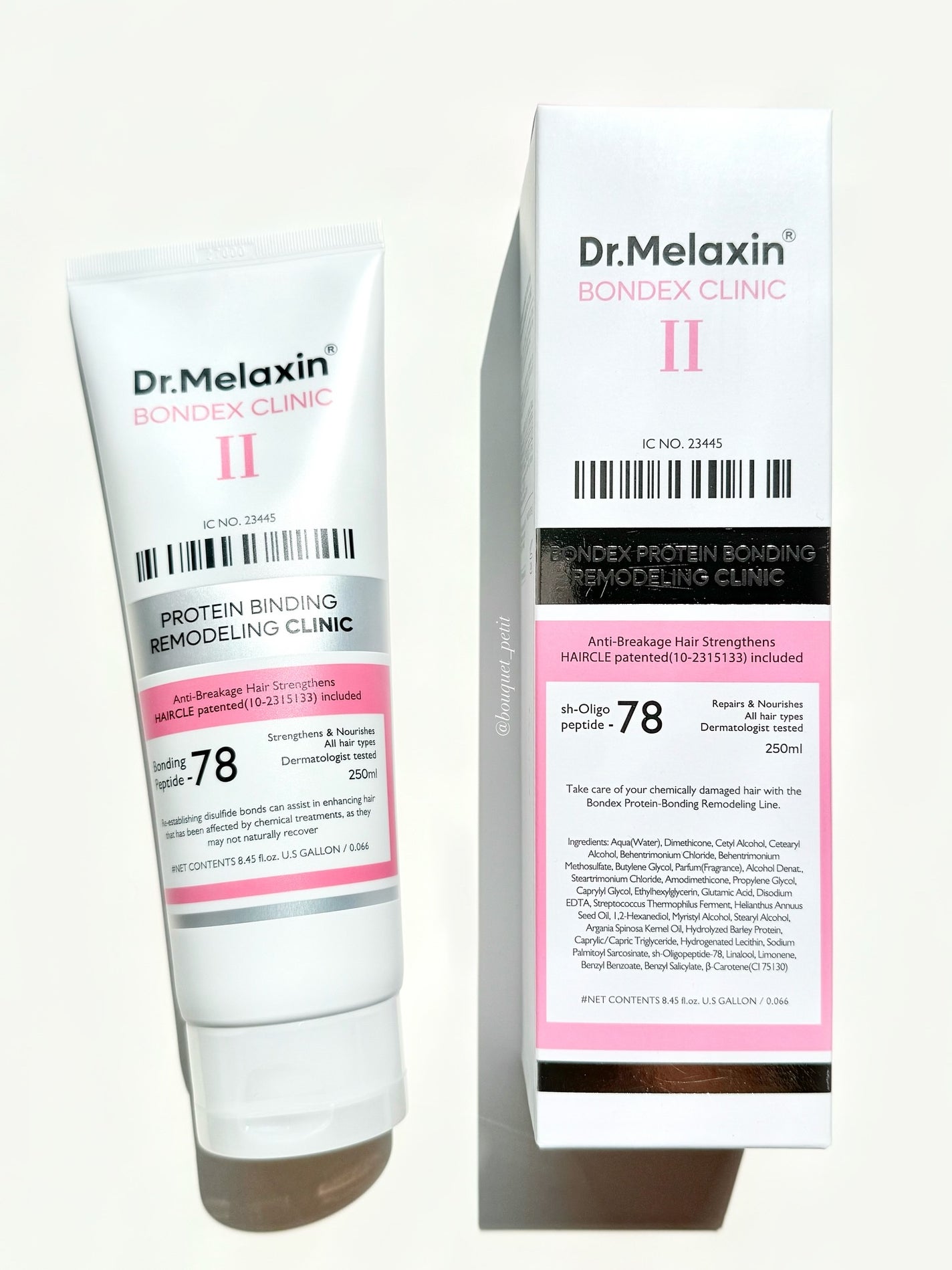 ボンデックス タンパク質結合リモデリングトリートメント/Dr.Melaxin/洗い流すヘアトリートメントを使ったクチコミ(1枚目)