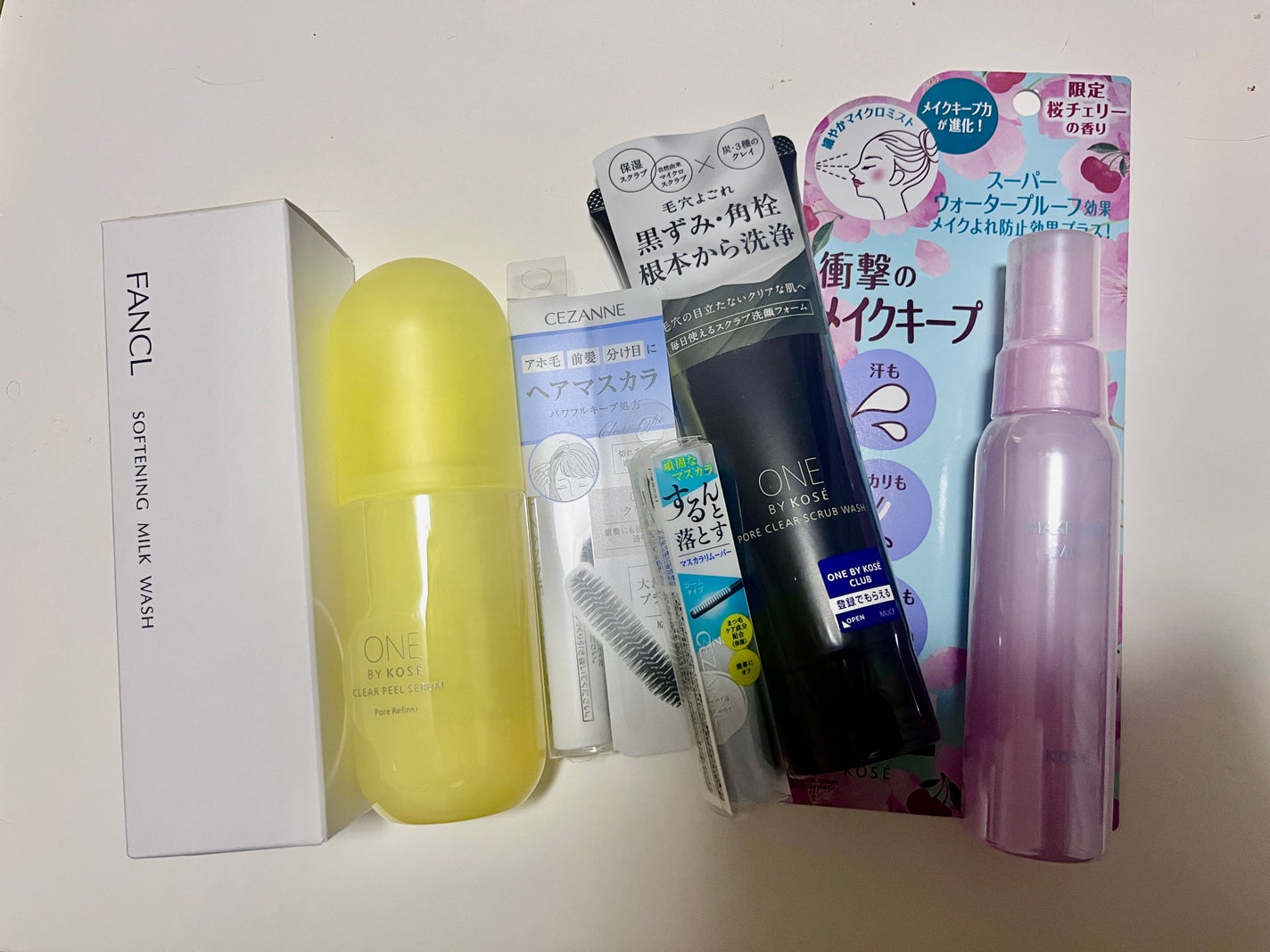 ヘアケアマスカラ/CEZANNE/ヘアジェルを使ったクチコミ(1枚目)