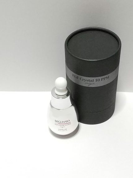 EGF crystal 10ppm Origin/MIGUHARA/美容液を使ったクチコミ(1枚目)