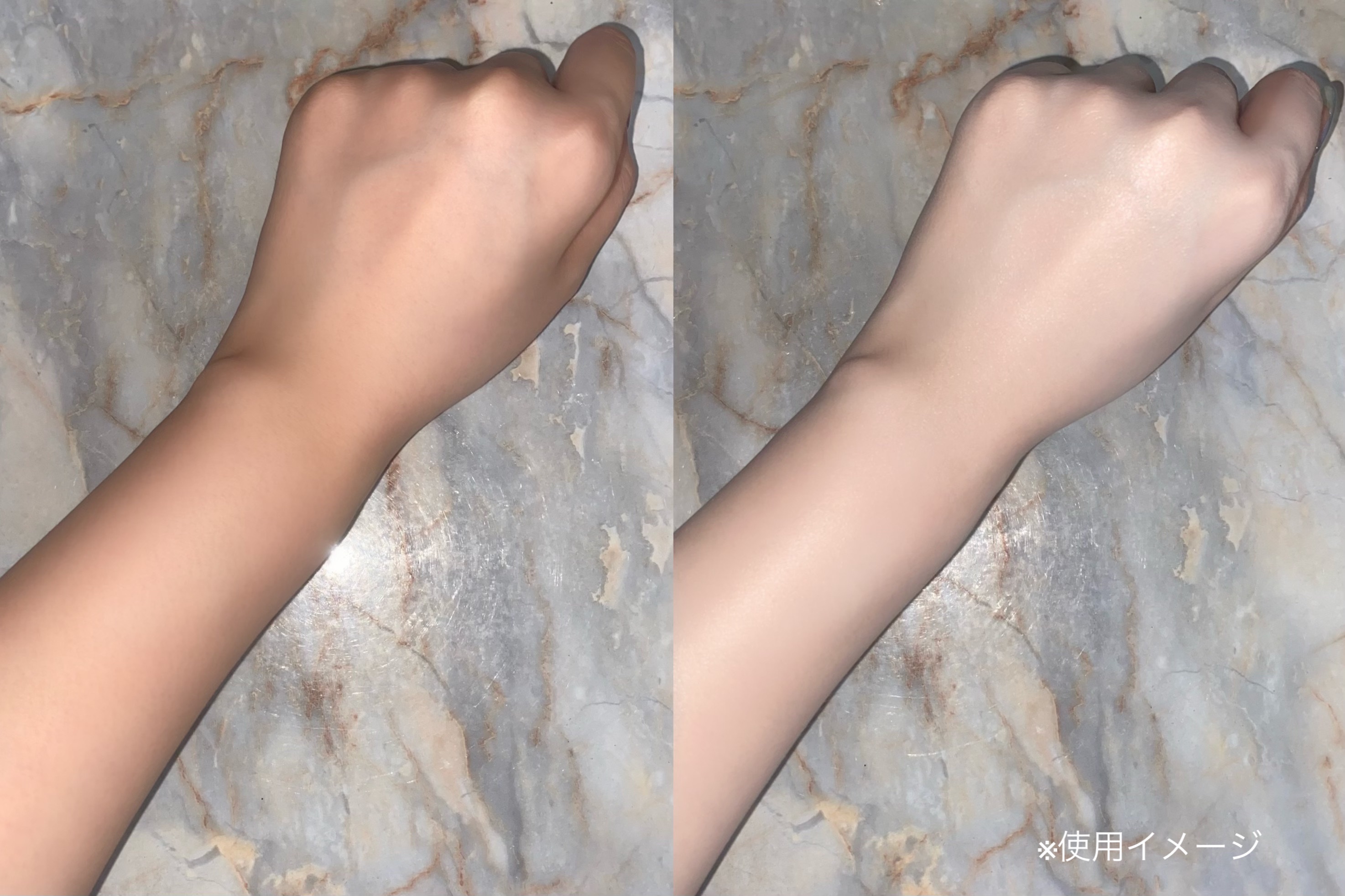 トーンアップぽよんクリーム/AOU/化粧下地を使ったクチコミ（2枚目）